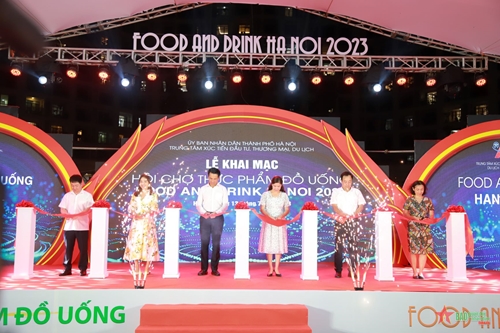 Tăng cường hoạt động xúc tiến thương mại từ hội chợ thực phẩm đồ uống Hà Nội 2023

